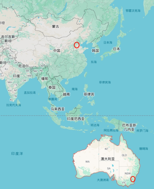 澳大利亞與中國的時差是多少